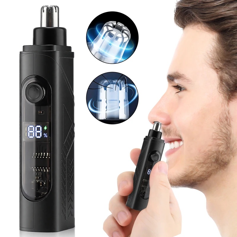 Men'S Grooming Hair Removal - Oplaadbare neushaartrimmer en gezichtshaarverwijderaar voor mannen,