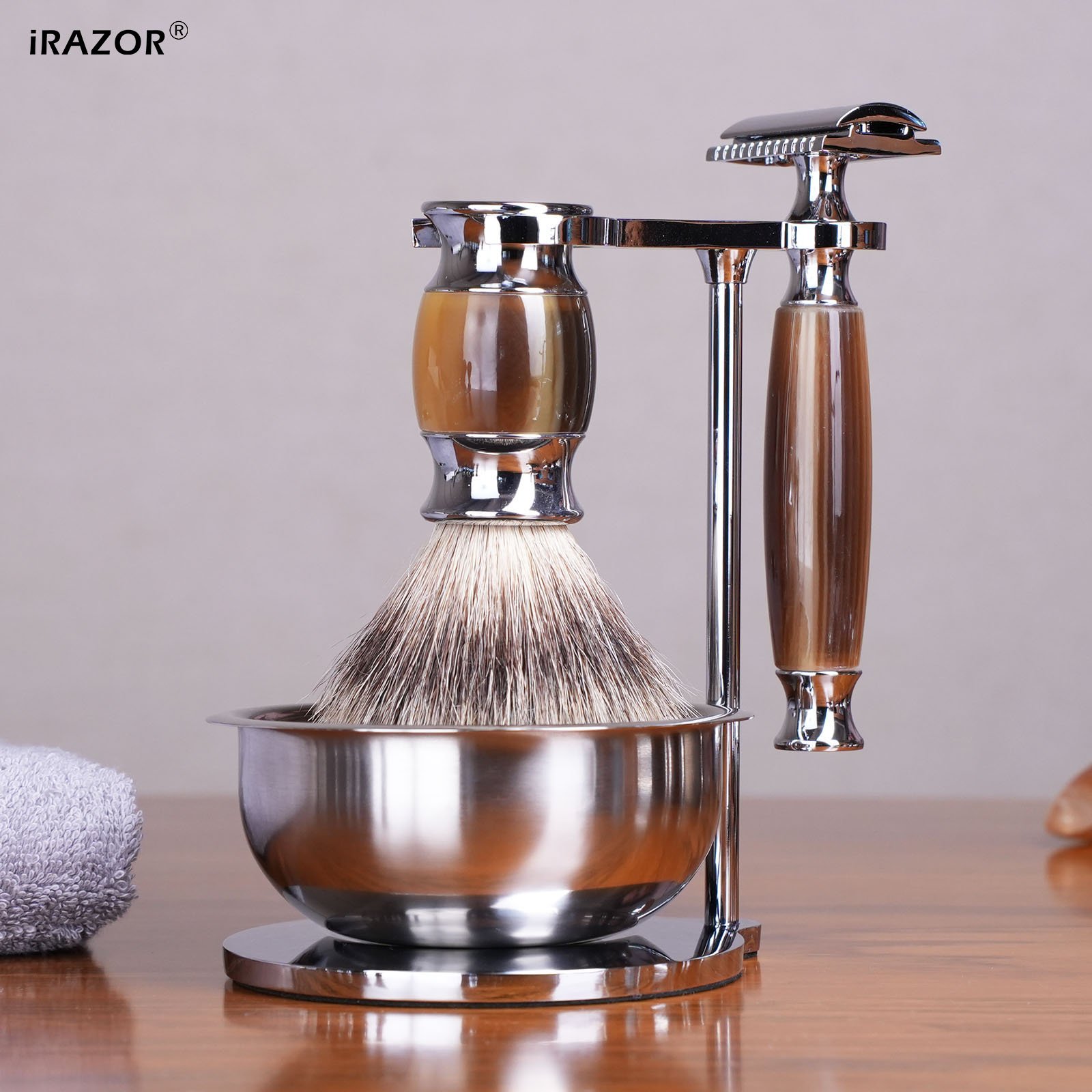 Men'S Grooming Barbershop - iRAZOR Luxe Heren DE Safety Razor