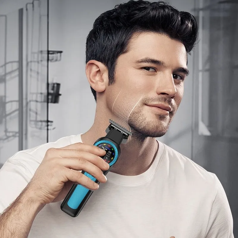 Men'S Grooming Barbershop - Professionele elektrische tondeuse Kapperszaak Salon Draadloze