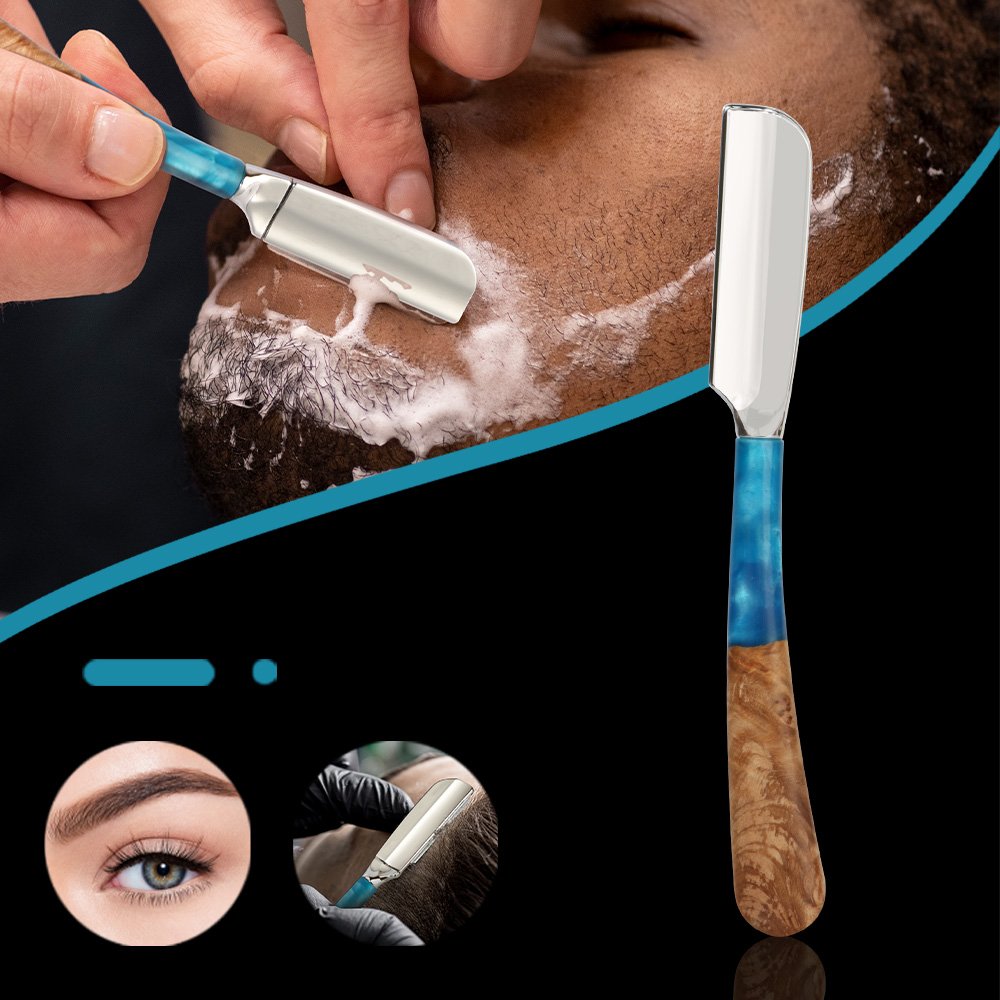 Mens Grooming Barber - Een professioneel herenscheermes, klassiek kappersscheermes voor