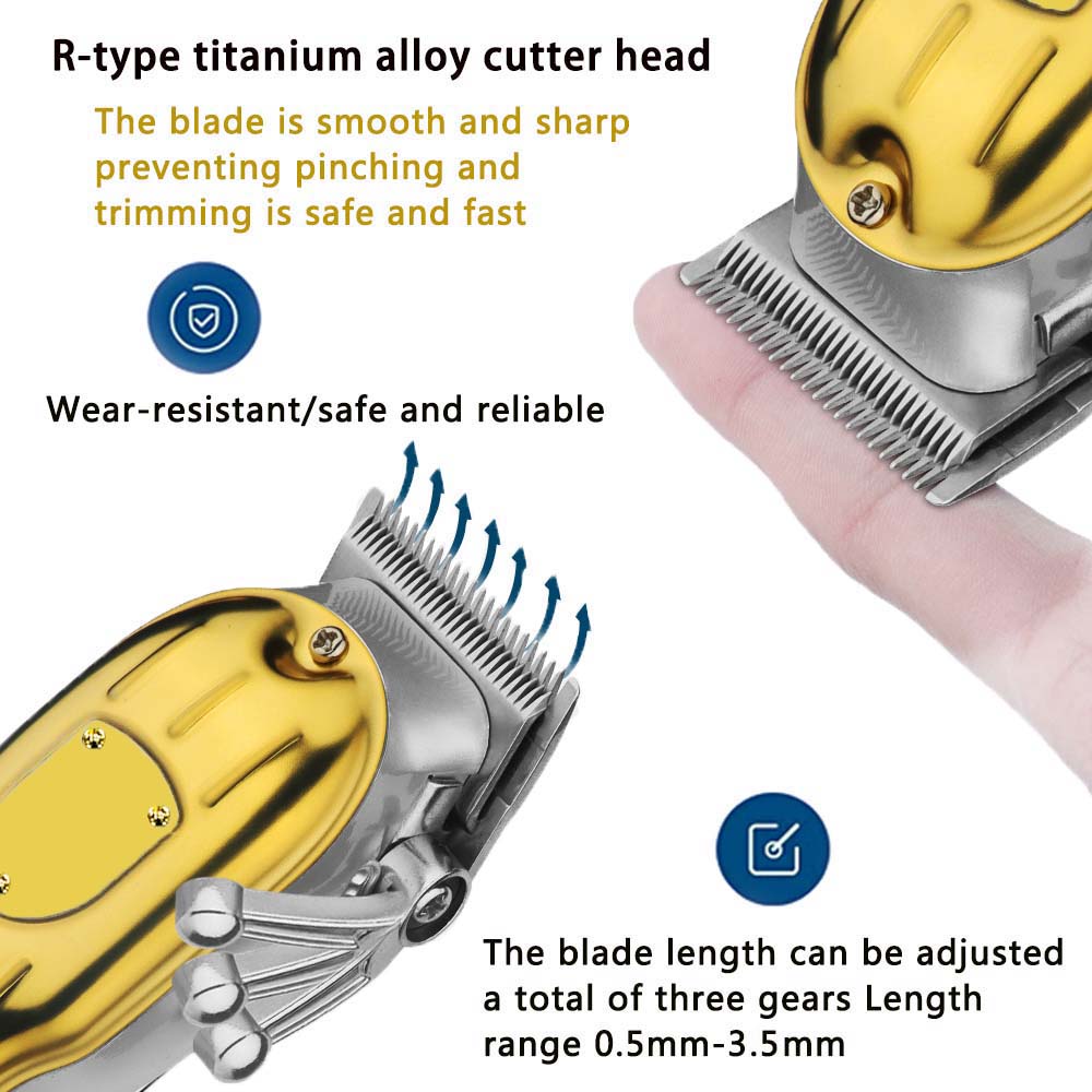 Professionele haarclippers voo - Mens Grooming Barber recensie en prijs