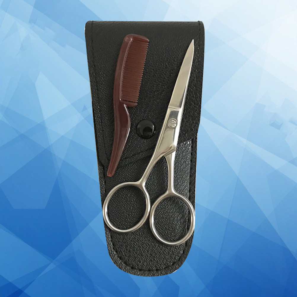1 Set Ergonomische RVS Baardsc - Mens Grooming Barber recensie en prijs