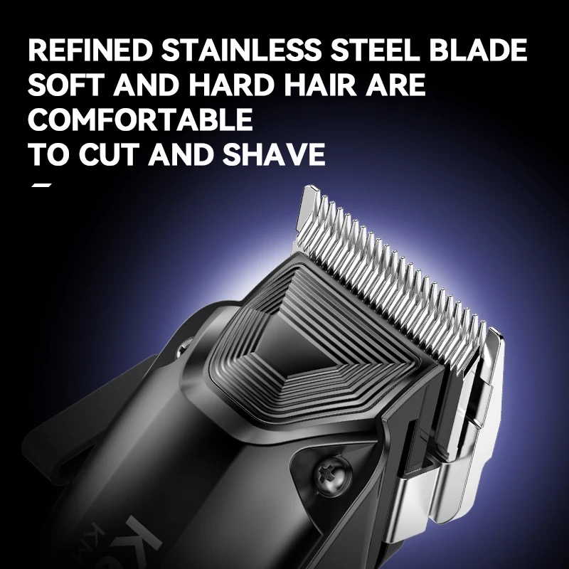 Kemei elektrische tondeuse kap - Mens Grooming Barber recensie en prijs