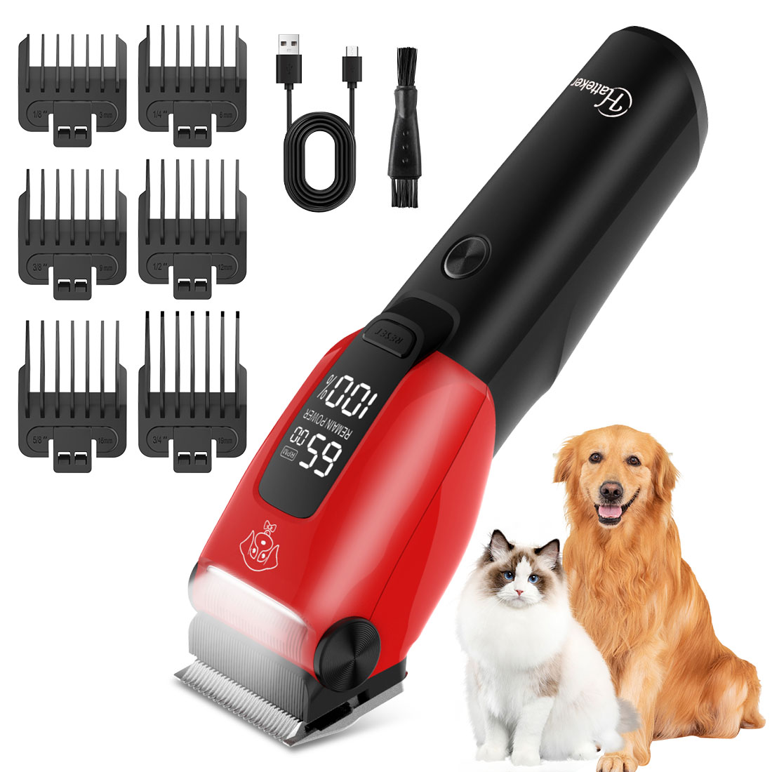 Hatteker Elektrische Honden- e - Hair Clipper Professional recensie en prijs