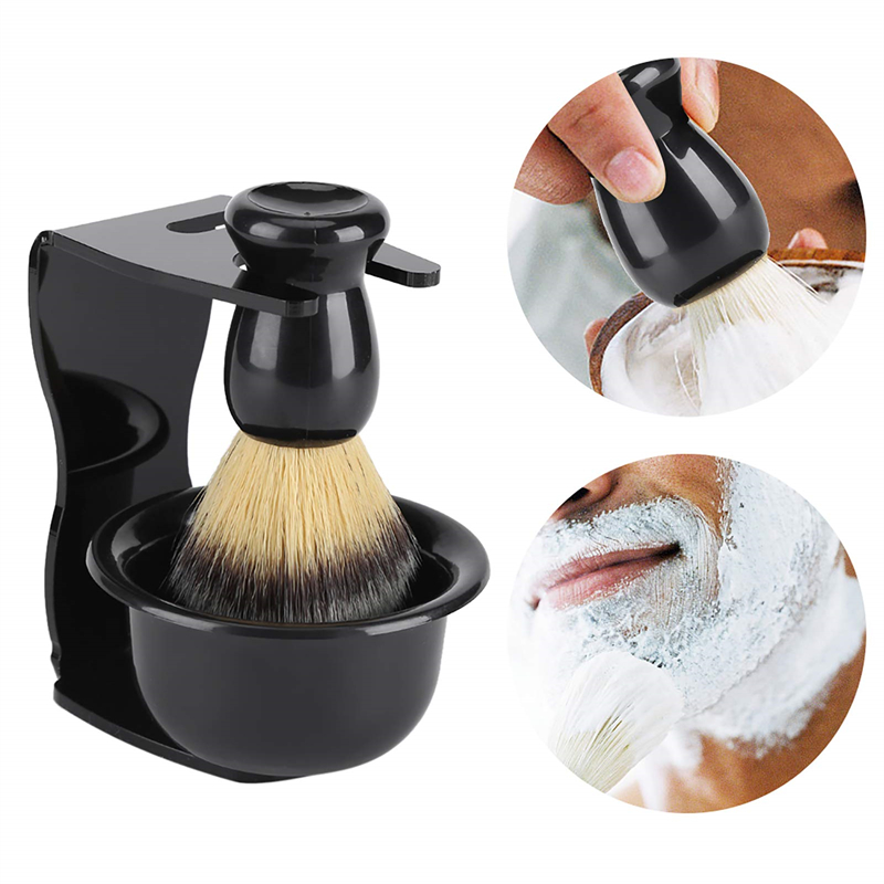 Scheerkwast en -schaal met acr - Mens Grooming Barber recensie en prijs