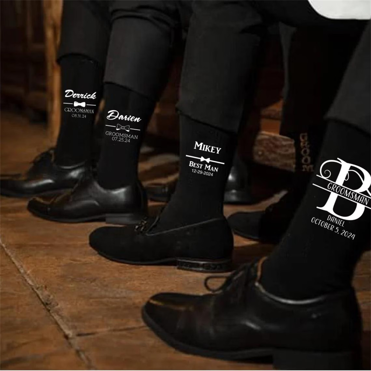 Gepersonaliseerde geborduurde  - Men'S Grooming Wedding Day recensie en prijs