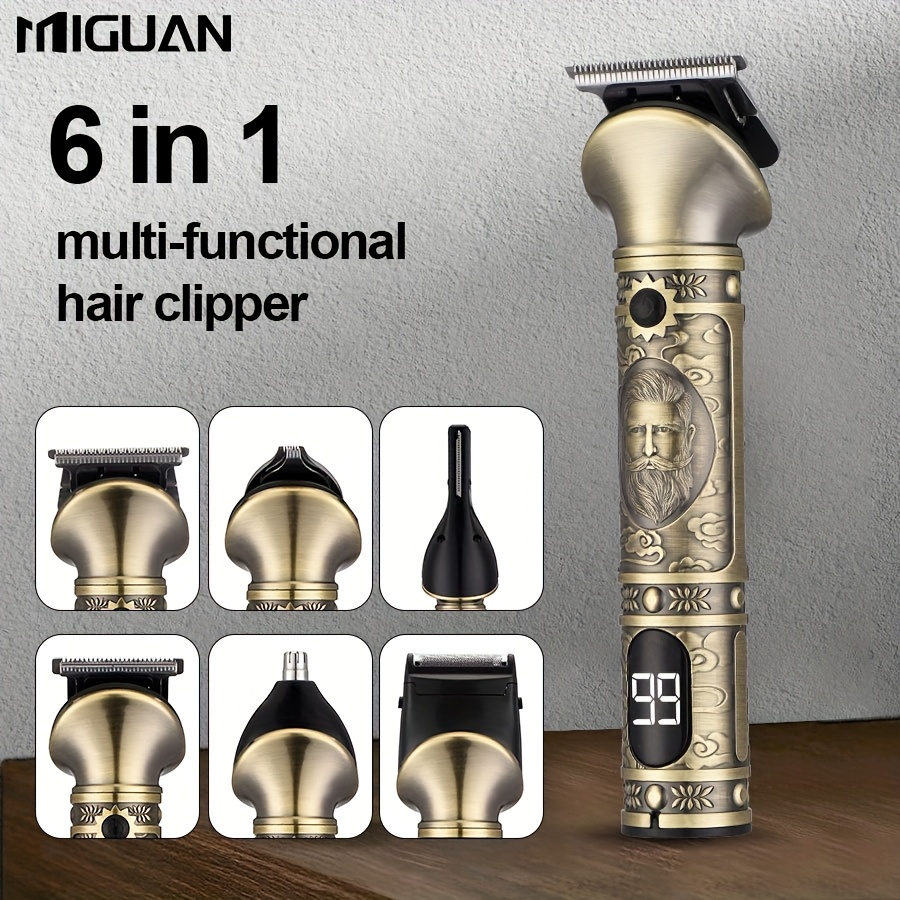 Haarklippers en 6-in-1 baardtr - Mens Grooming Barber recensie en prijs