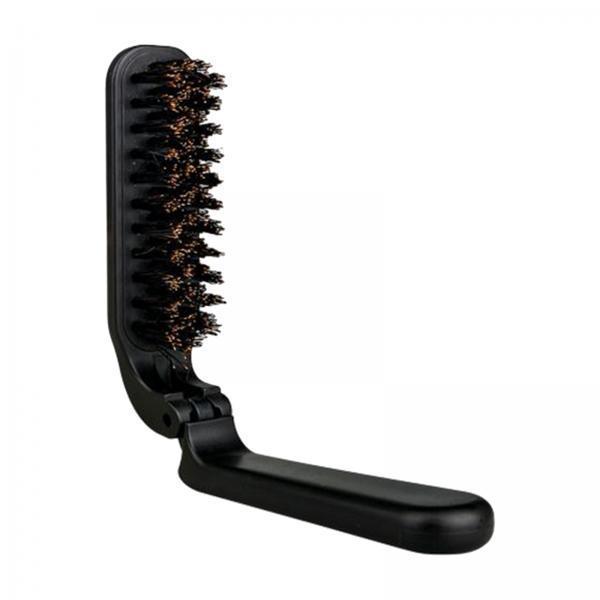 Zwarte stijlvolle baardborstel - Men'S Grooming Barbershop recensie en prijs