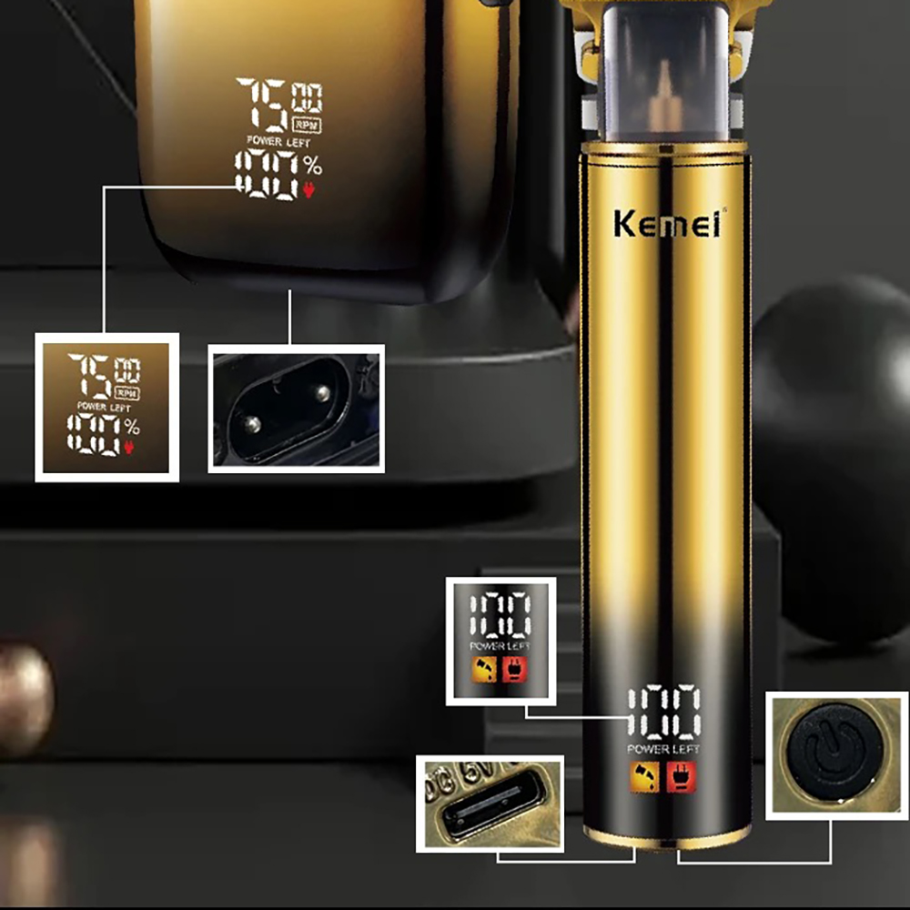 Kemei Tondeuse Elektrisch Sche - Mens Grooming Barber recensie en prijs